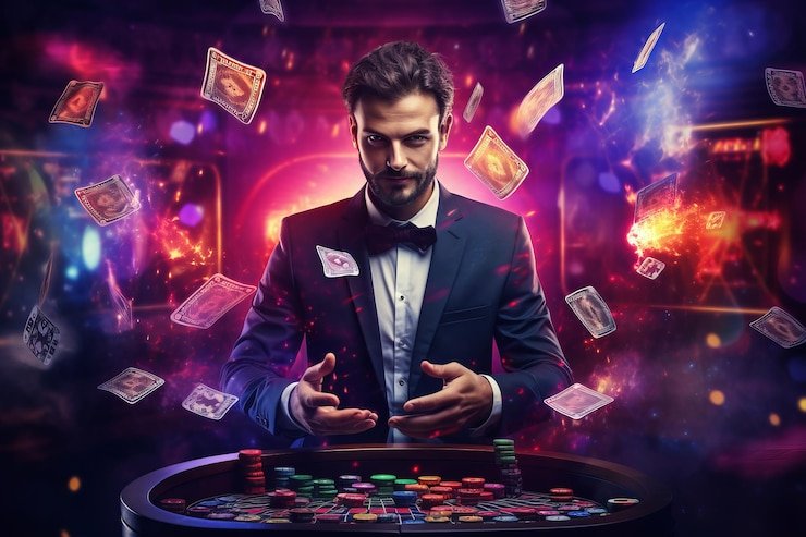 Studio M-World Championship tiger slot dengan layar pertandingan esports langsung dan dealer profesional